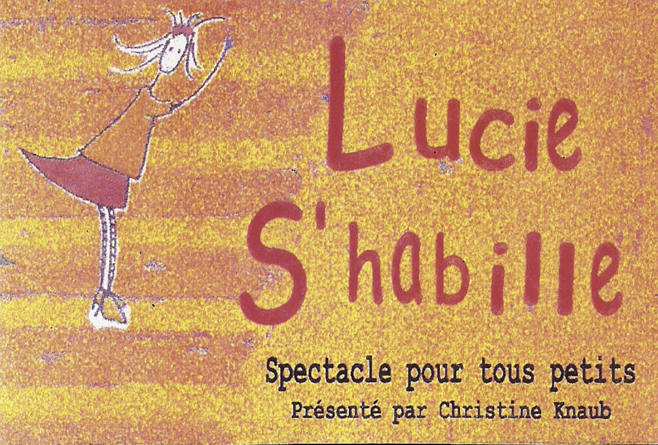 Lucie s’habille