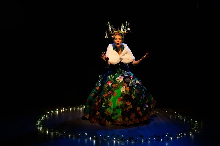 photo spectacle très jeune public Les Contes de Mère Nature