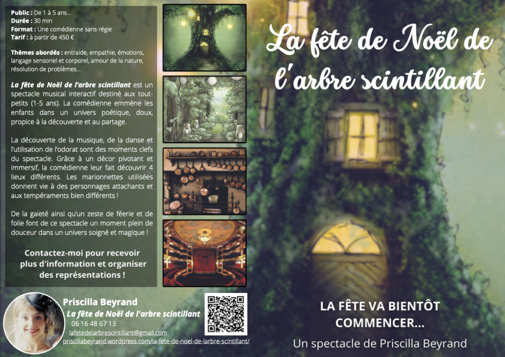 La fête de Noël de l’arbre scintillant