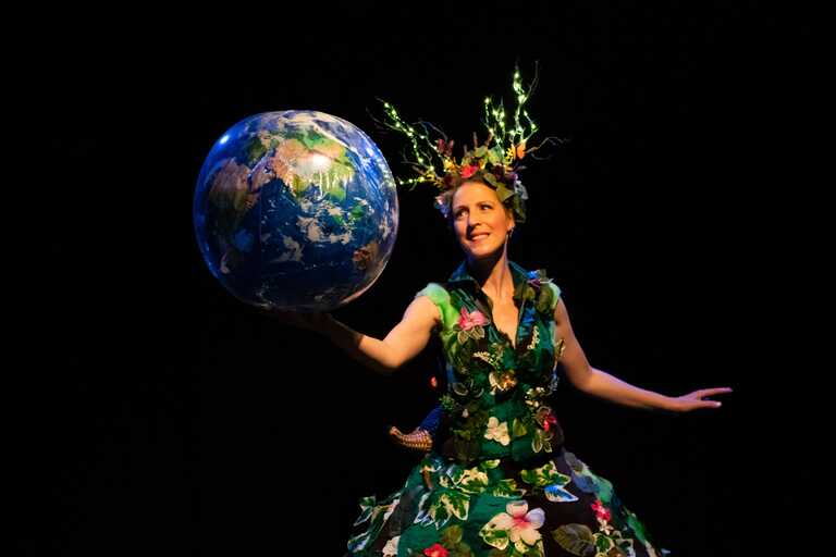 photo spectacle très jeune public Les Contes de Mère Nature