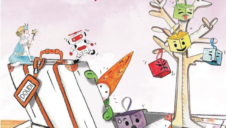 visuel spectacle pour crèches et écoles maternelles type conte avec un décor léger