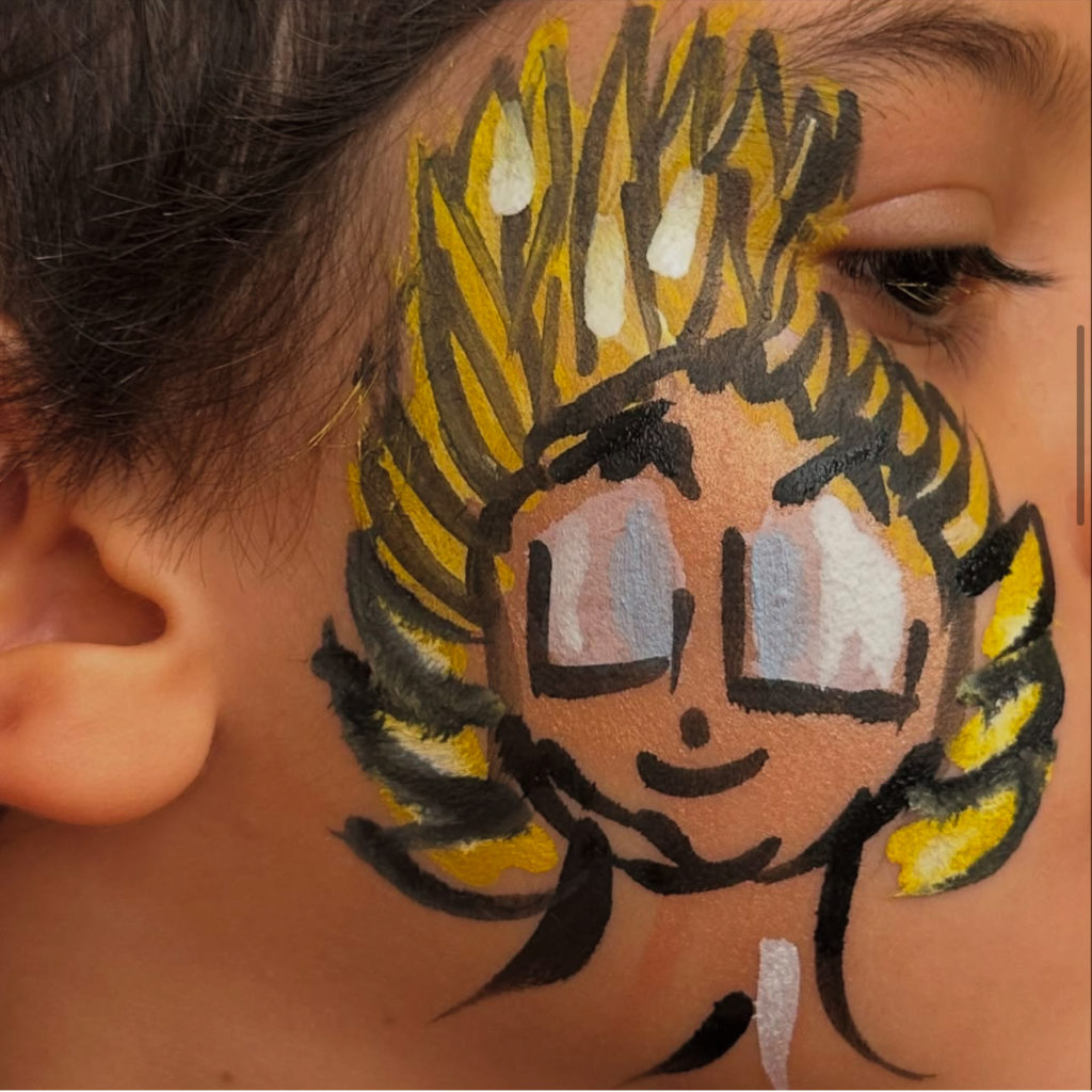 Animation maquillage face painting