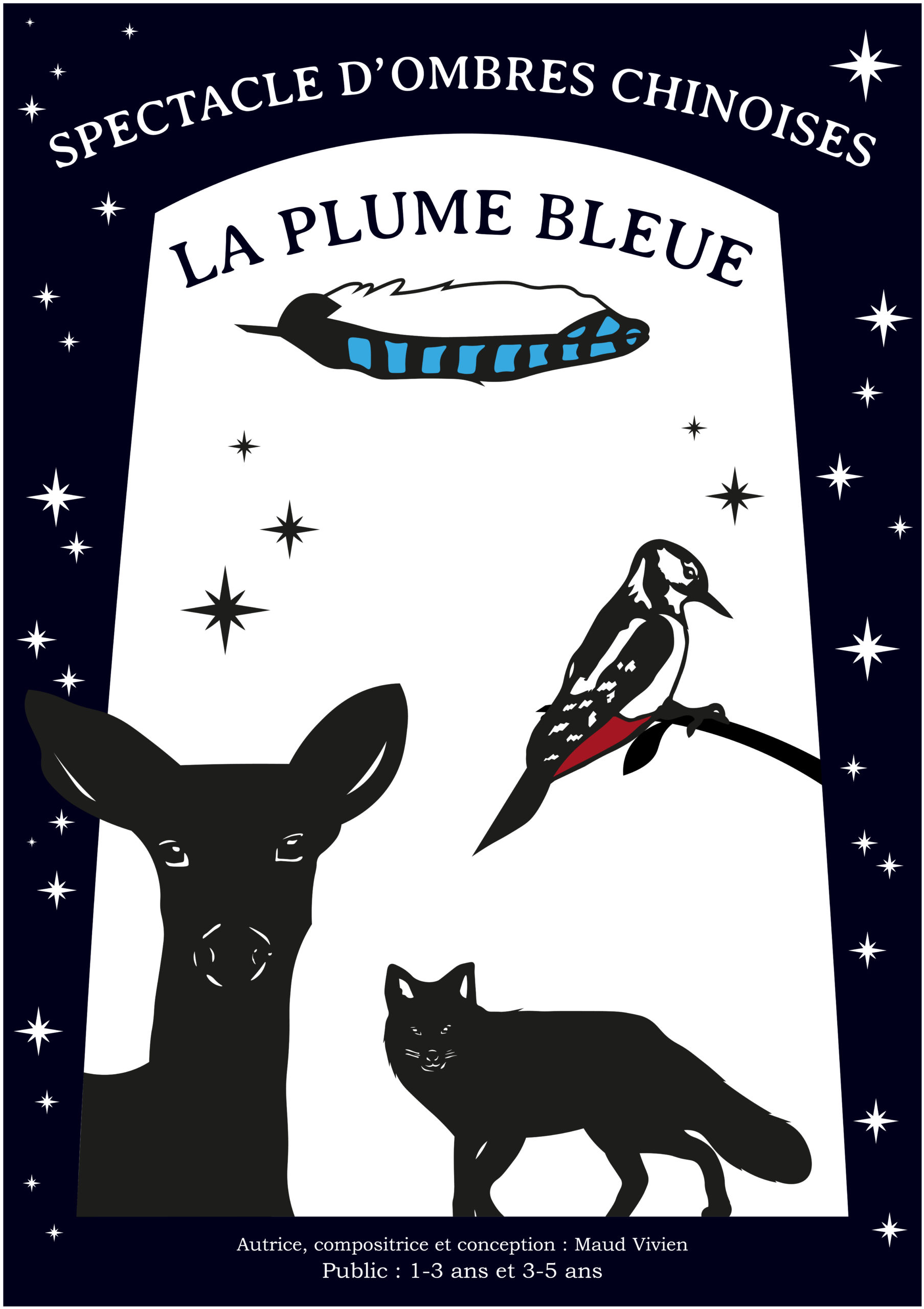 La Plume Bleue – Spectacle ombres chinoises