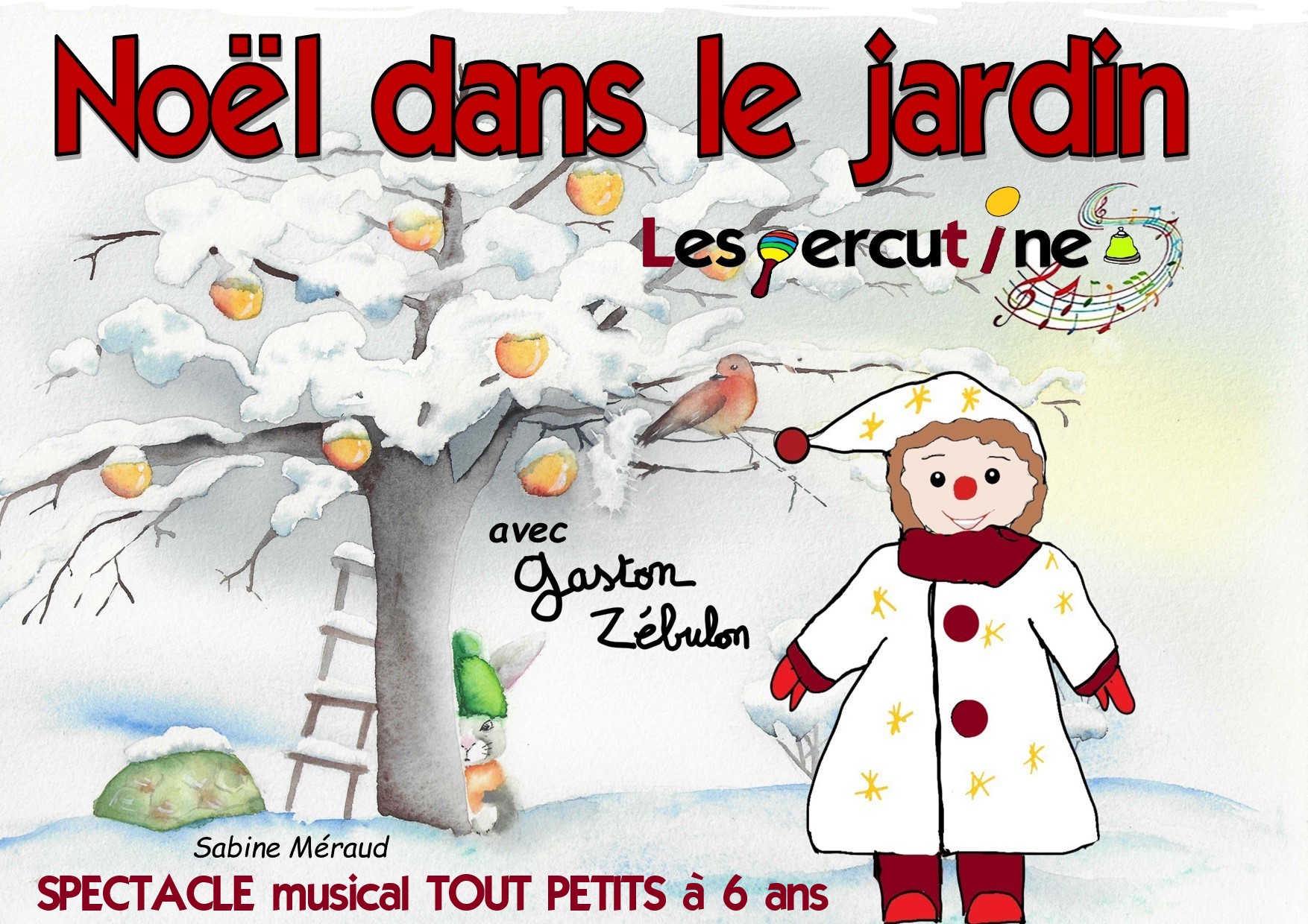 Noël dans le jardin (Hiver)