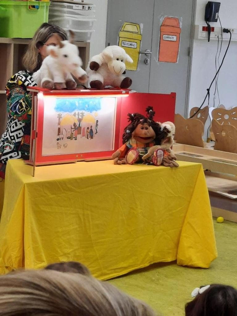 Amina et Bongo en Afrique