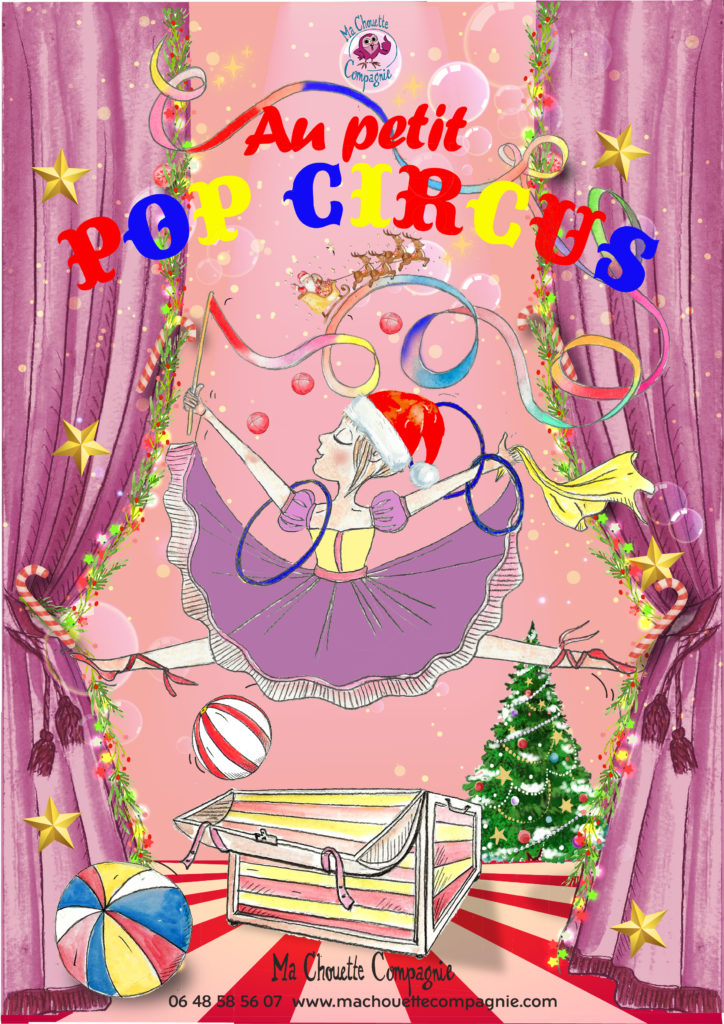 Affiche Au Petit Pop Circus Noël